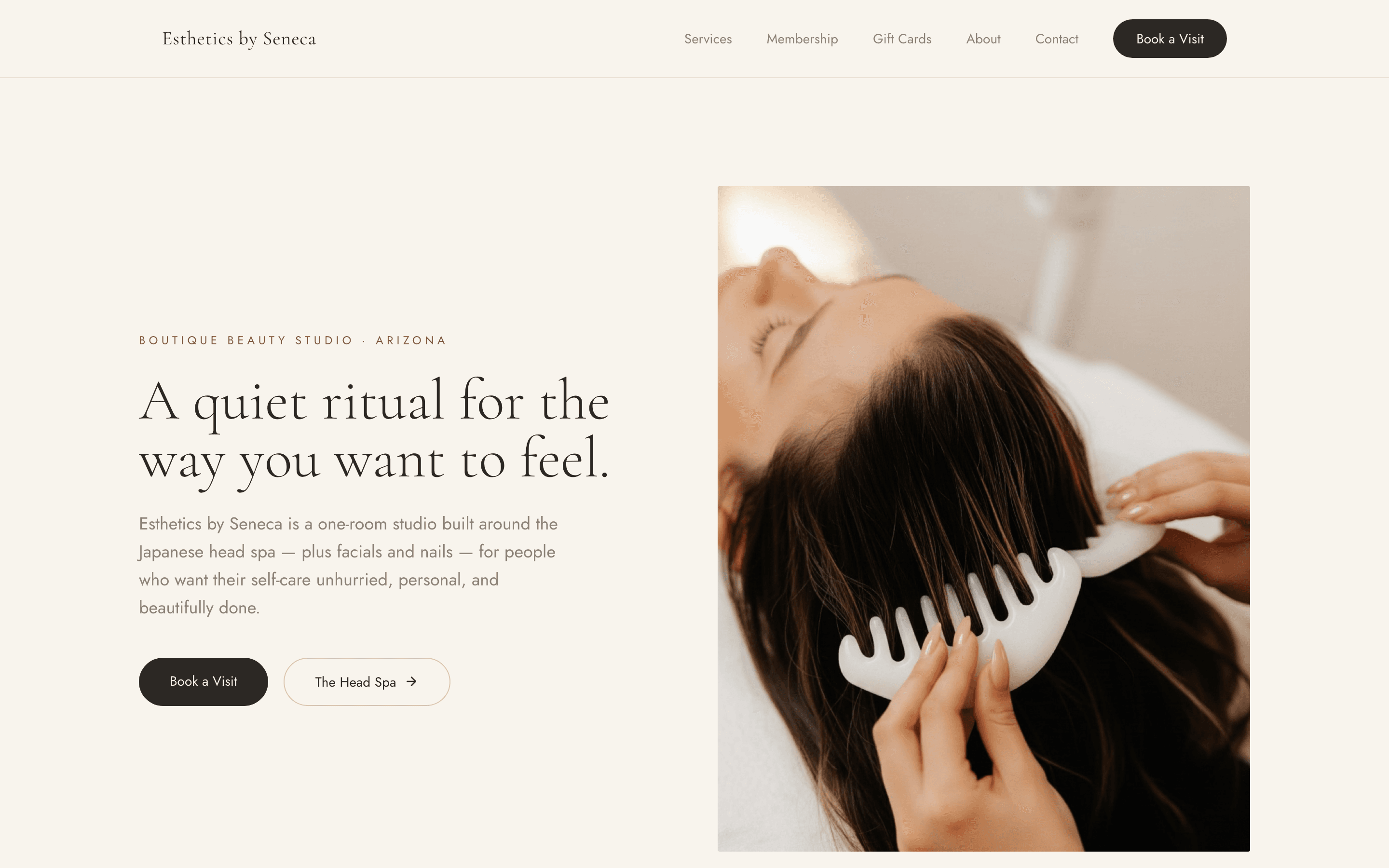 Esthetics by Seneca screenshot