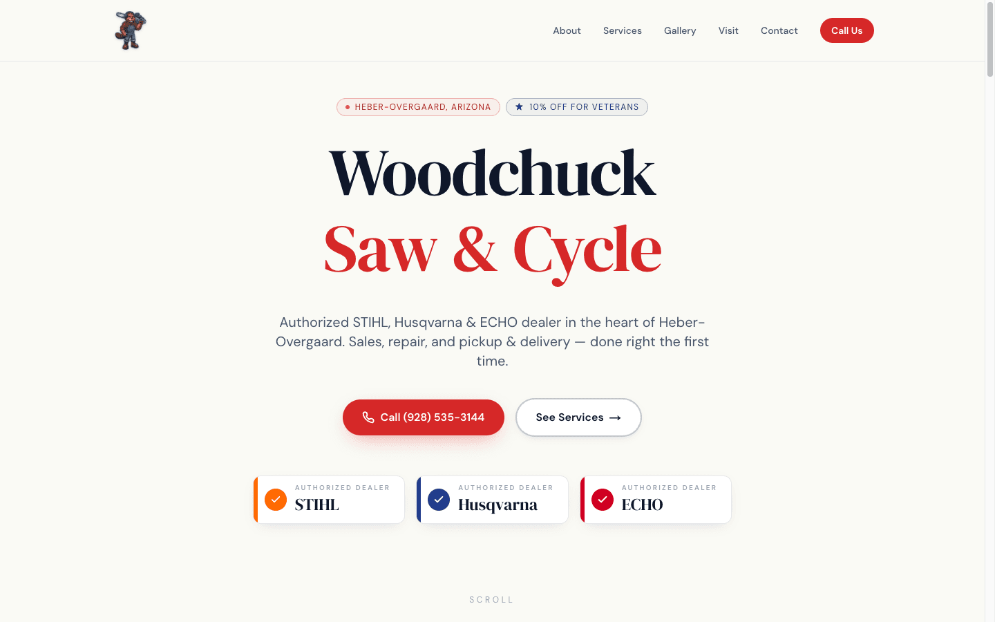 Woodchuck Saw & Cycle screenshot