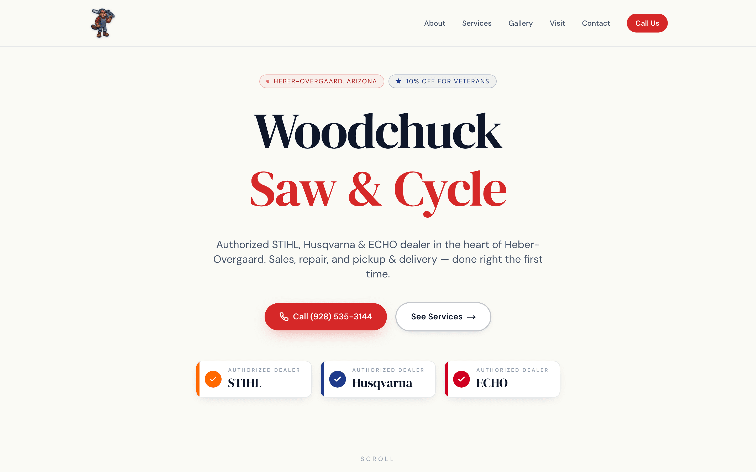 Woodchuck Saw & Cycle screenshot